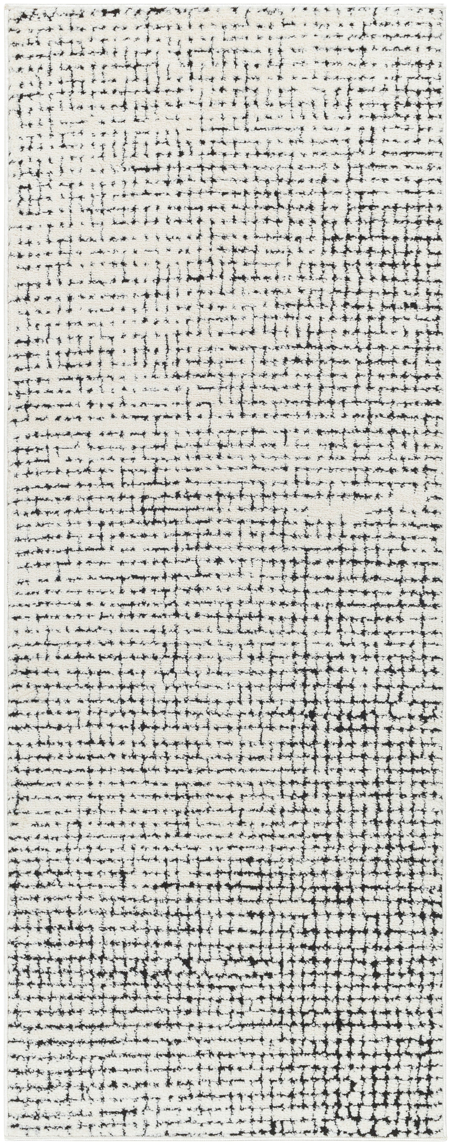 Adler Rug in Grid (Black)