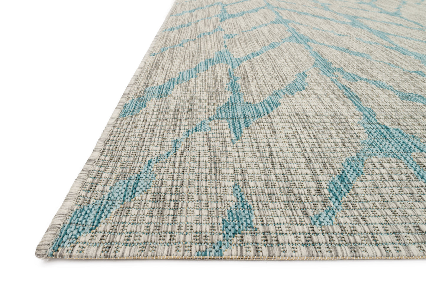 Maui Rug in Mist/Aqua