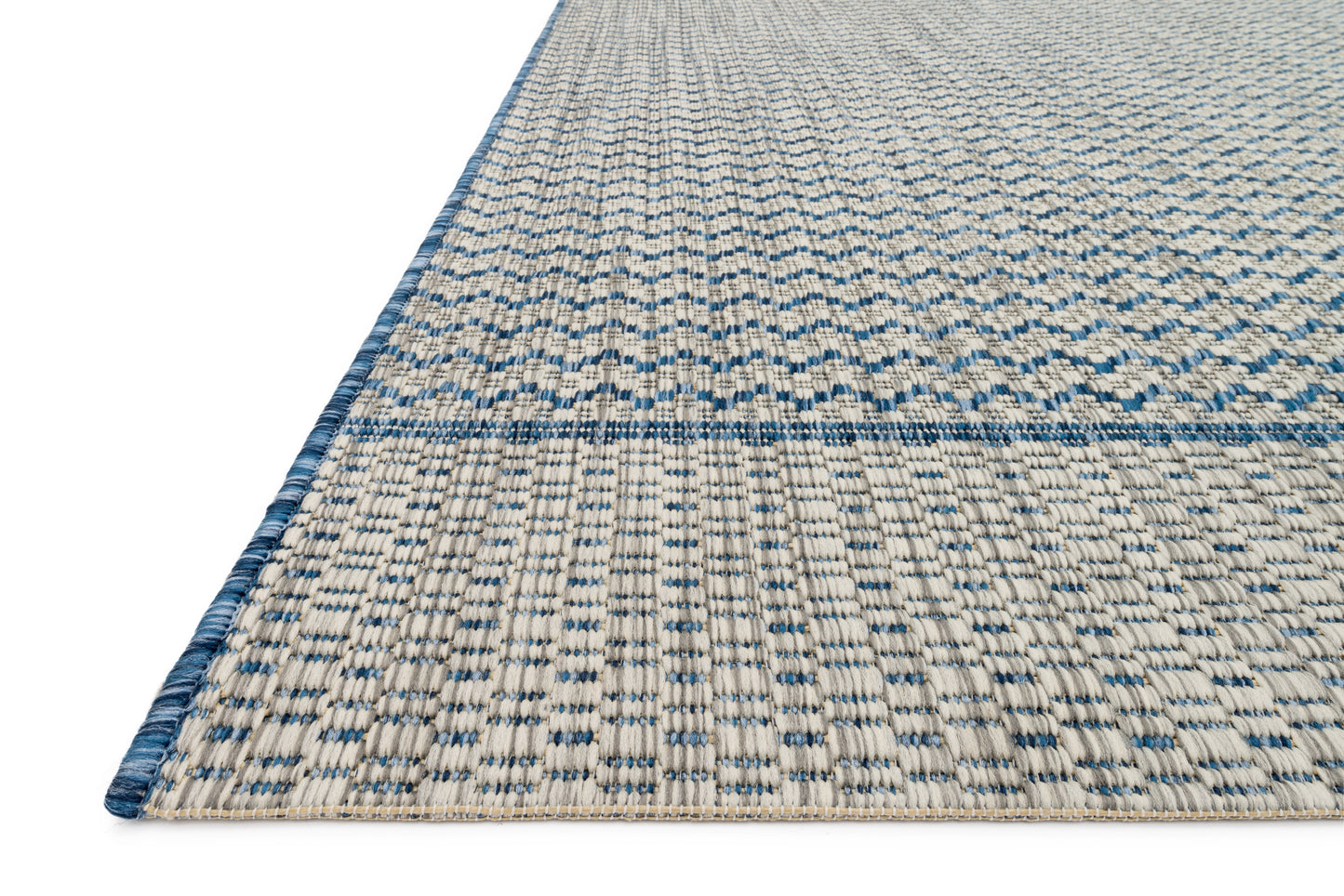 Maui Rug in Grey/Blue
