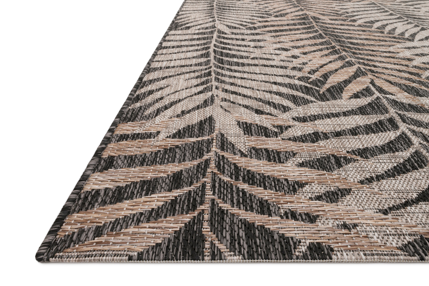 Maui Rug in Natural/Black