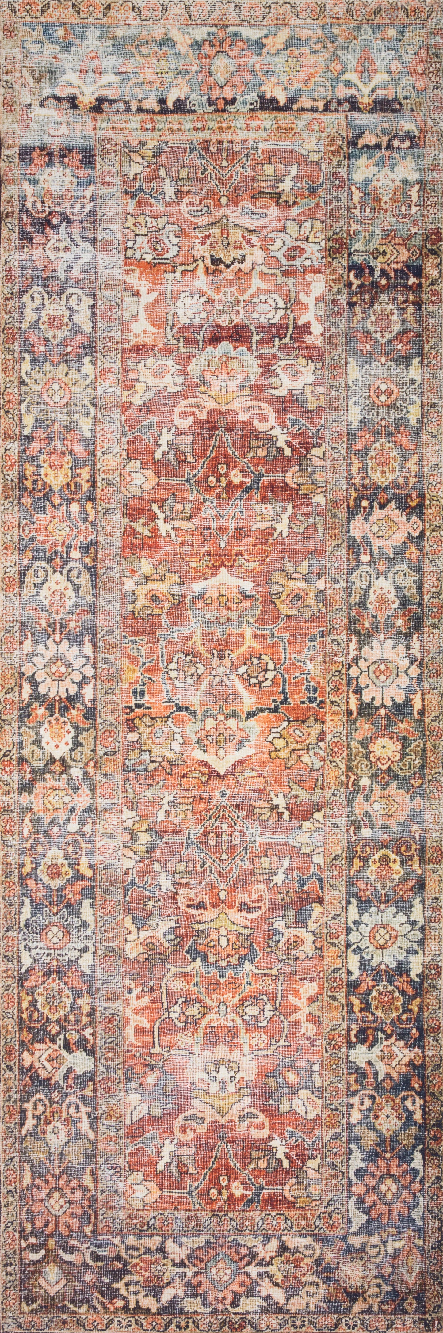 Annette Rug in Spice/Marine