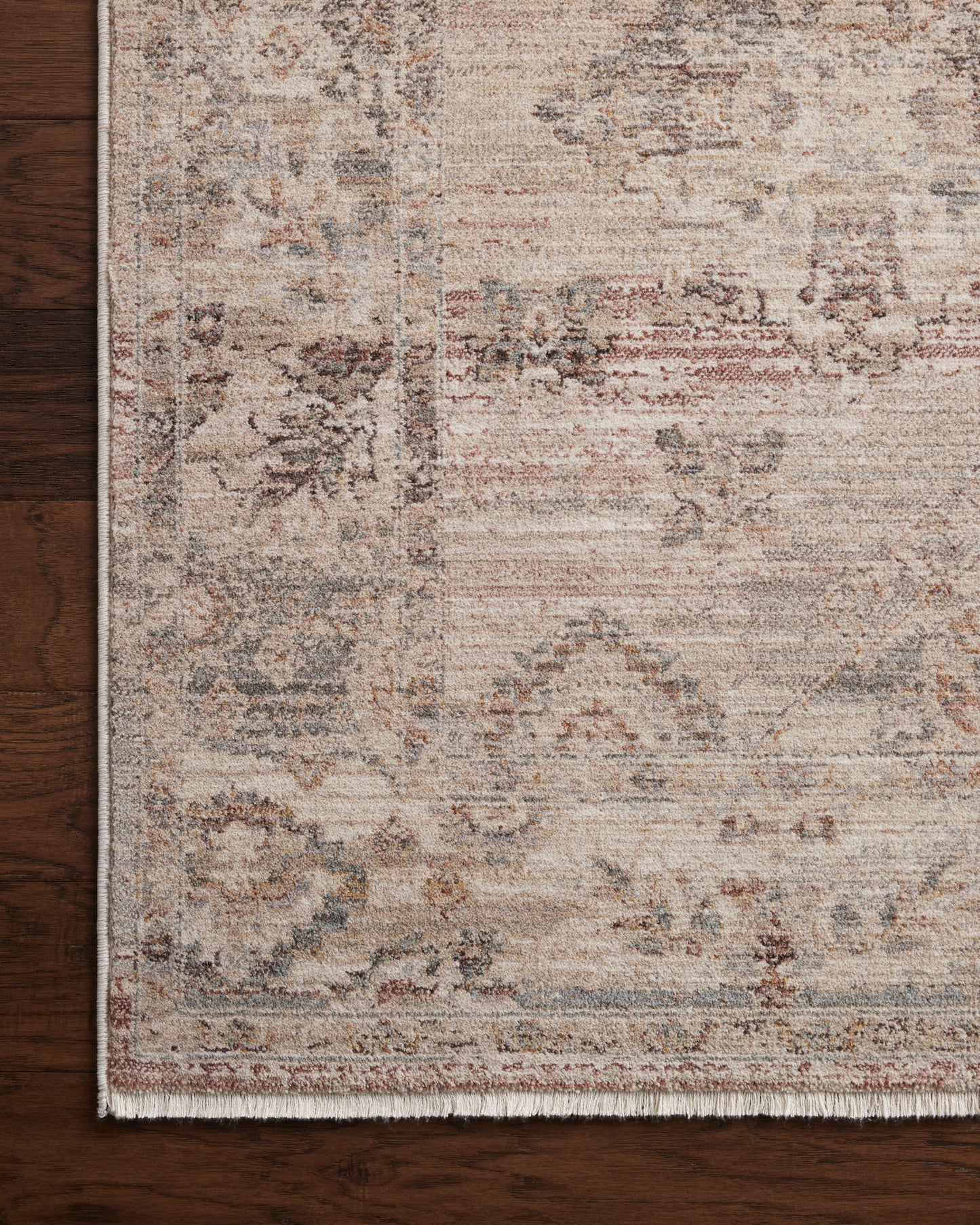 Lisbon Rug in Blush/Dove