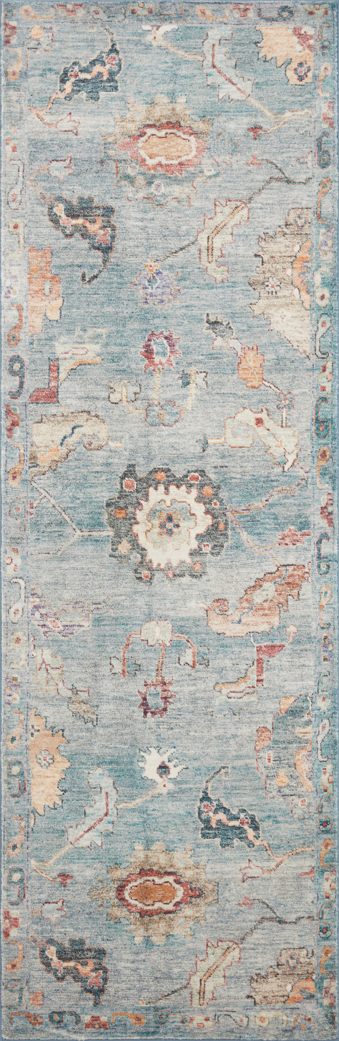 Fable Rug in Denim/Multi