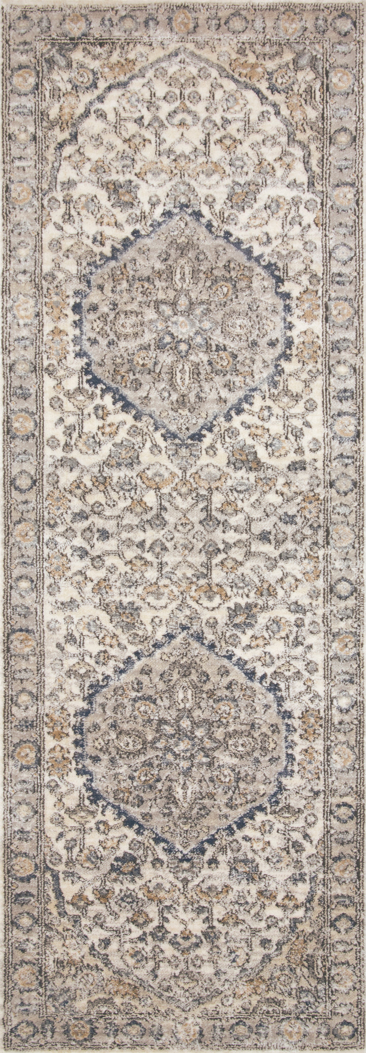 Sadie Rug in Natural/Light Grey