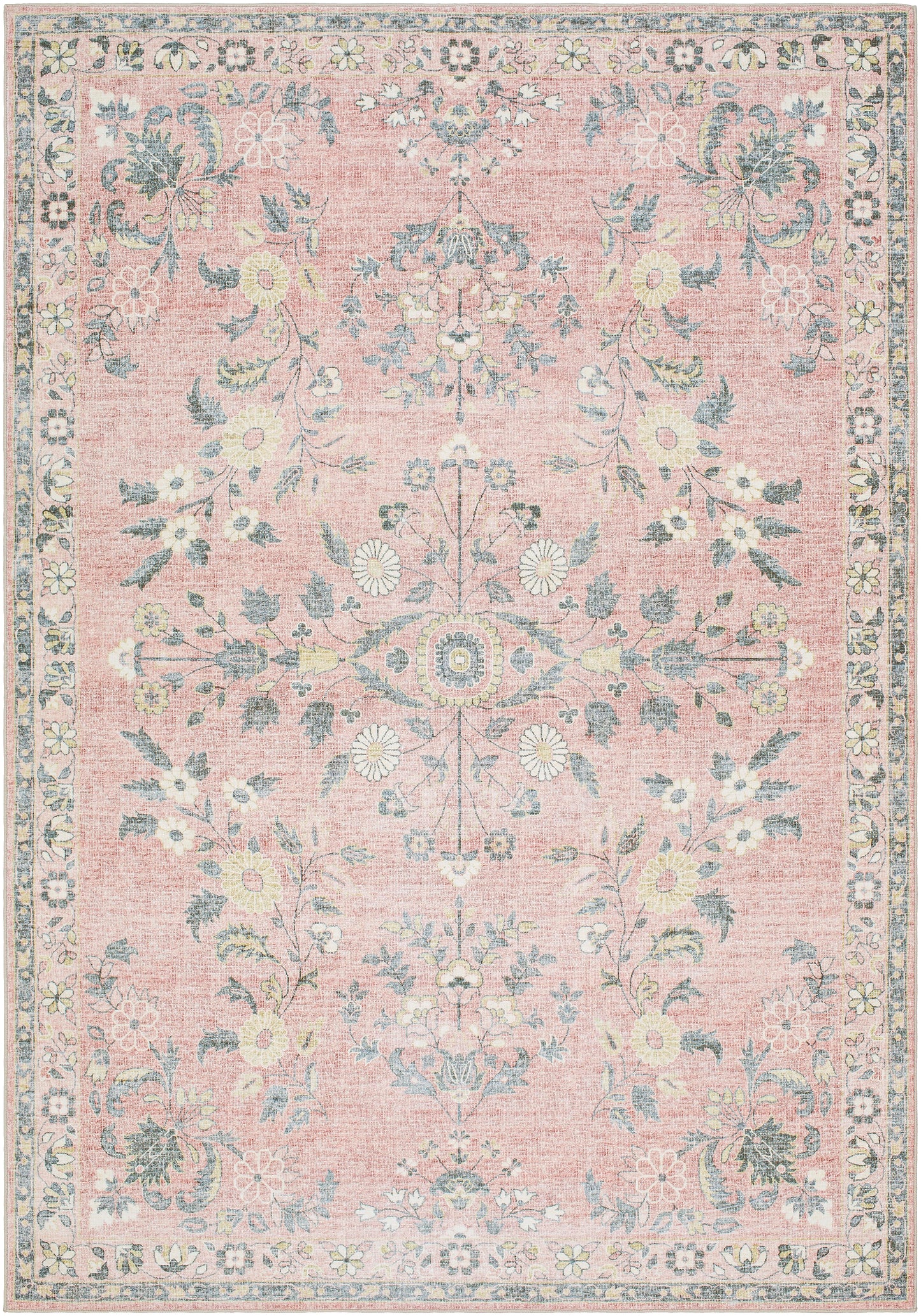 Gigi Rug in Pink/Multi