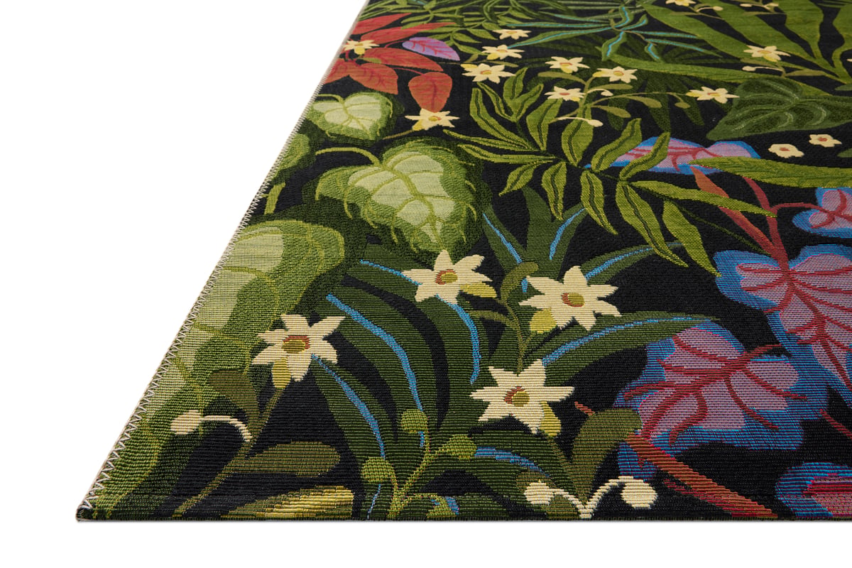 Bouquet Rug in Onyx/Multi