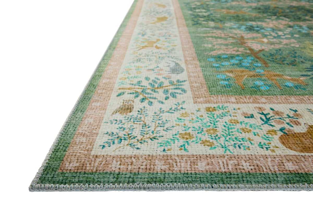 Woodland Rug in Sage Blush