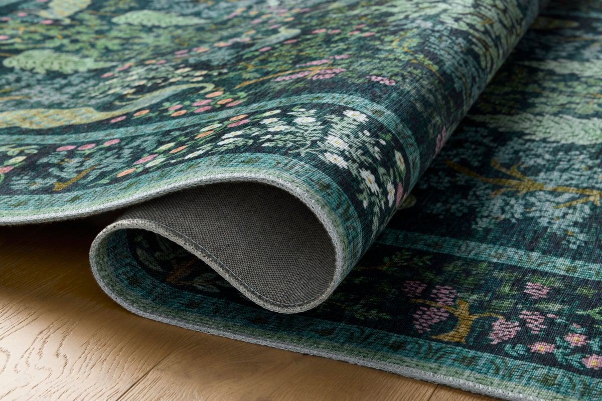 Woodland Rug in Teal