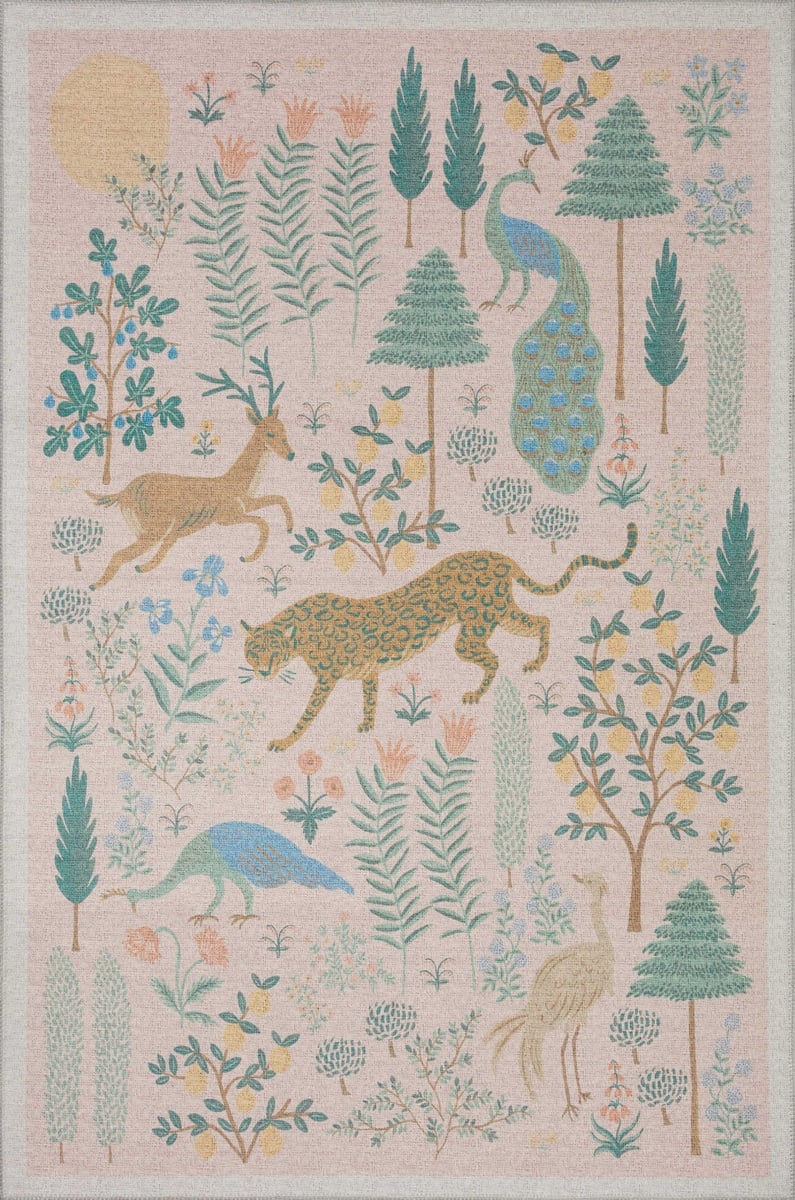Folklore Rug in Les Fauves Blush