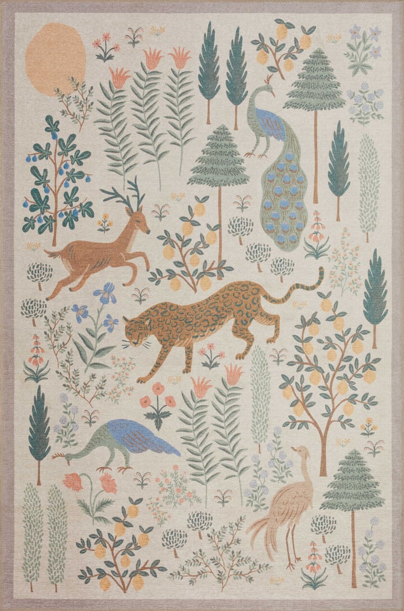 Folklore Rug in Les Fauves Cream