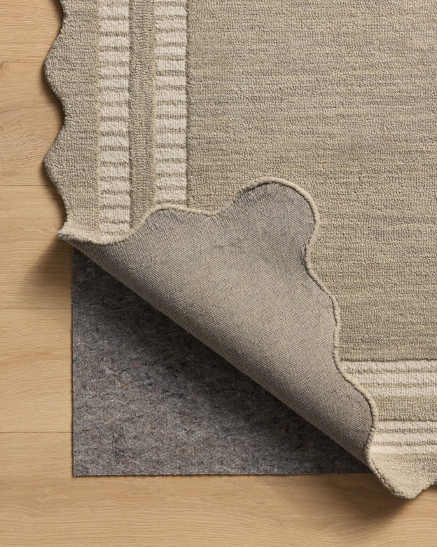 Sloan Rug in Fog/Ivory