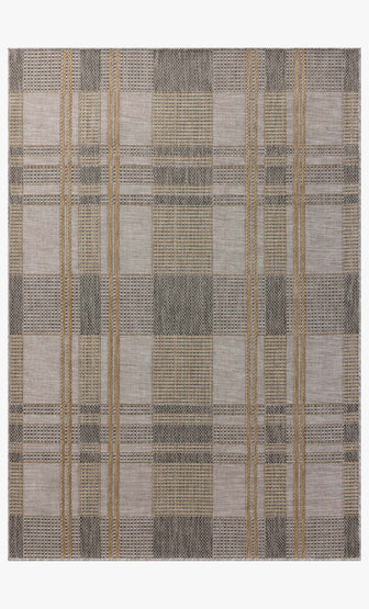 Birch Rug in Bone/Gold