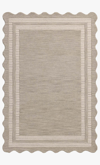 Sloan Rug in Fog/Ivory