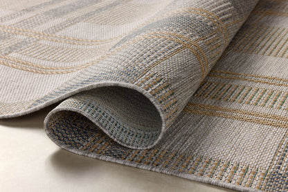 Birch Rug in Bone/Gold