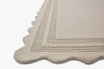 Sloan Rug in Ivory/Grey