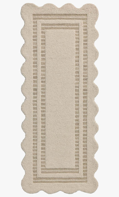 Sloan Rug in Ivory/Grey