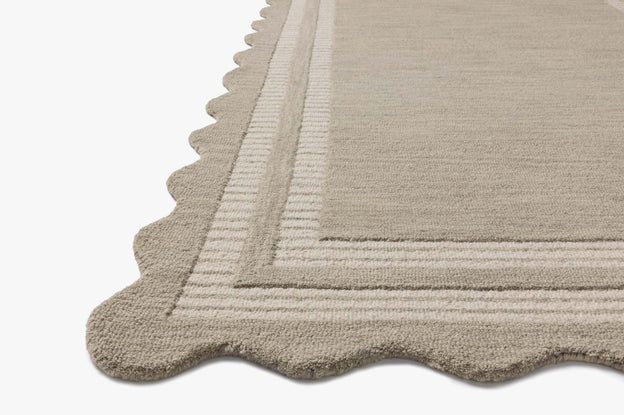 Sloan Rug in Fog/Ivory