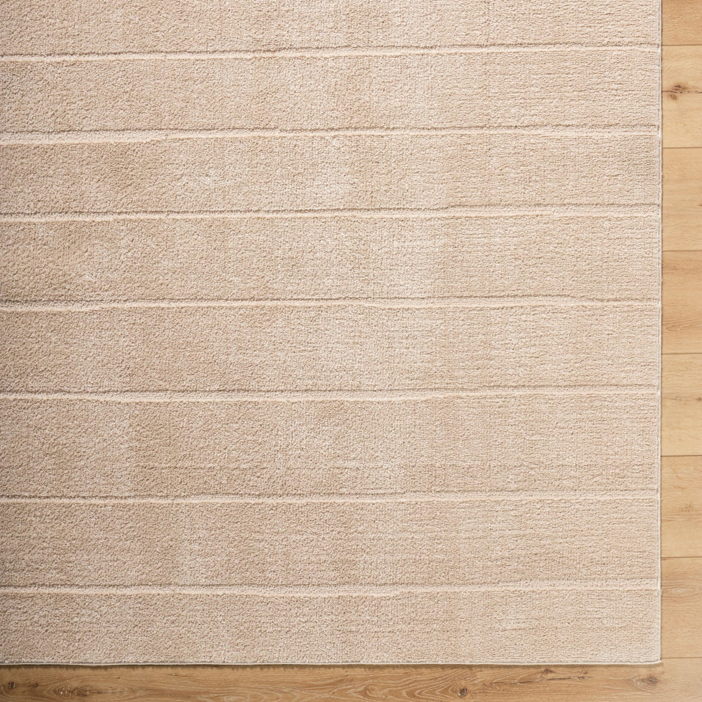 Parker Rug in Beige Stripe