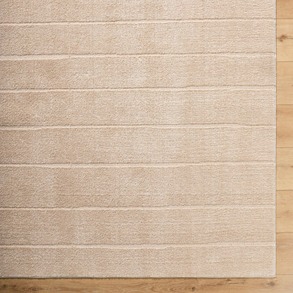 Parker Rug in Beige Stripe