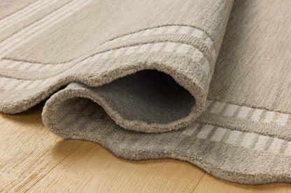 Sloan Rug in Fog/Ivory