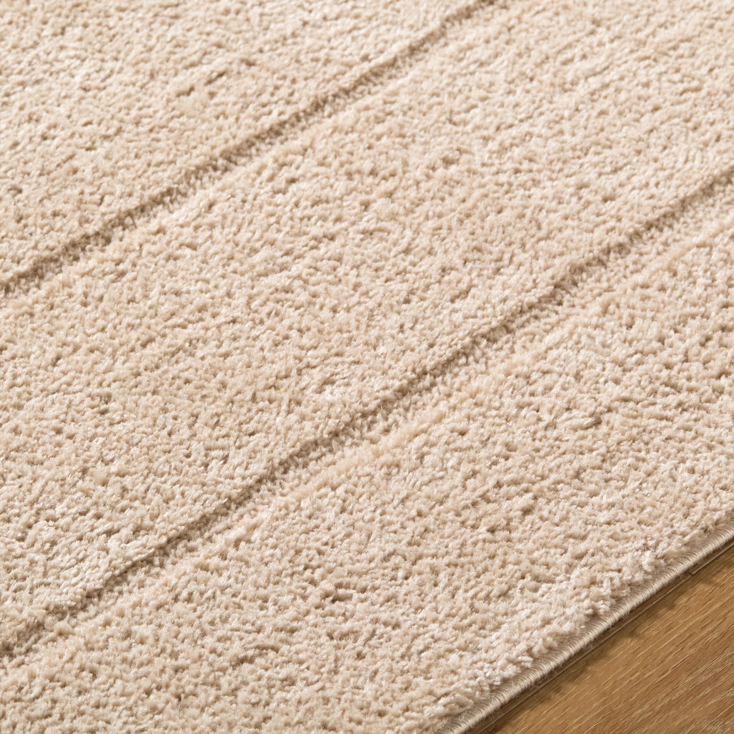 Parker Rug in Beige Stripe