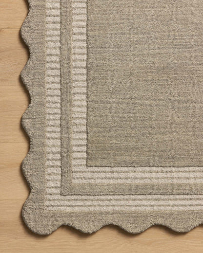 Sloan Rug in Fog/Ivory