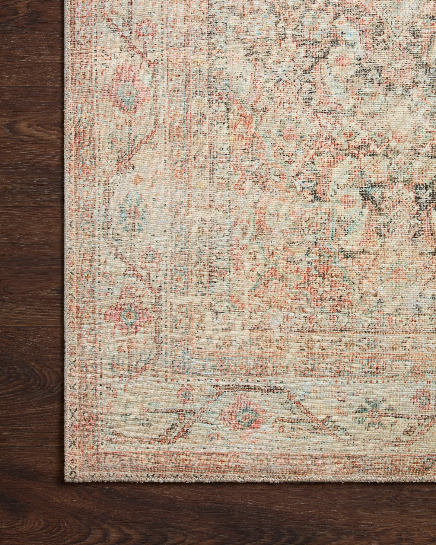 Sandrine Rug in Natural/Apricot