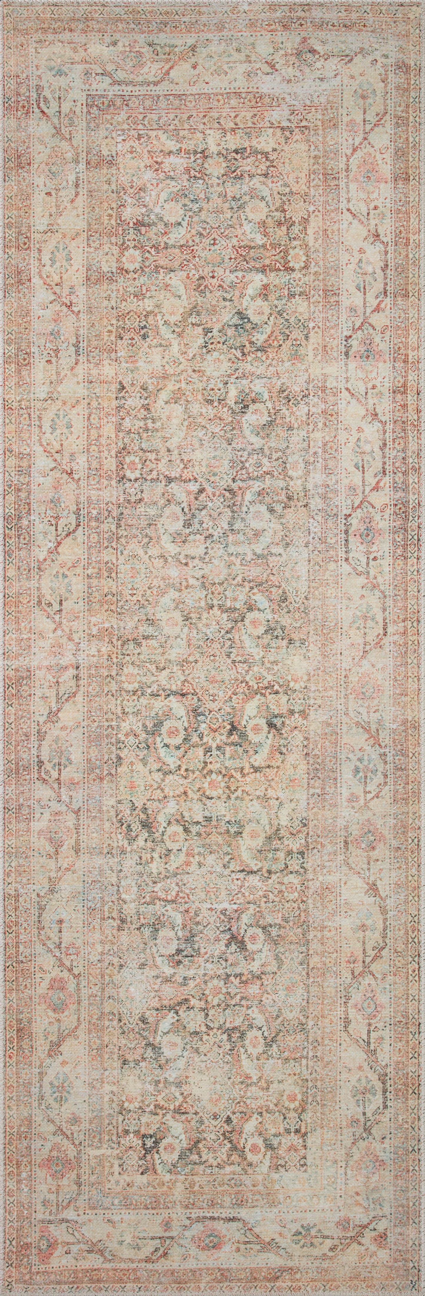 Sandrine Rug in Natural/Apricot