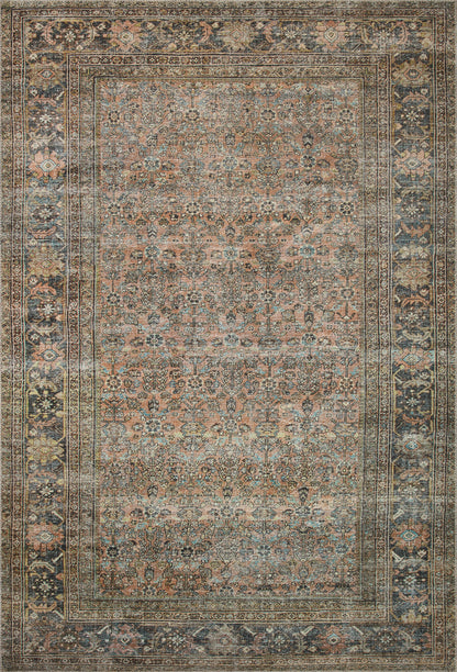 Sandrine Rug in Terracotta/Multi