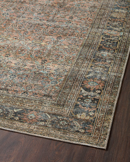 Sandrine Rug in Terracotta/Multi