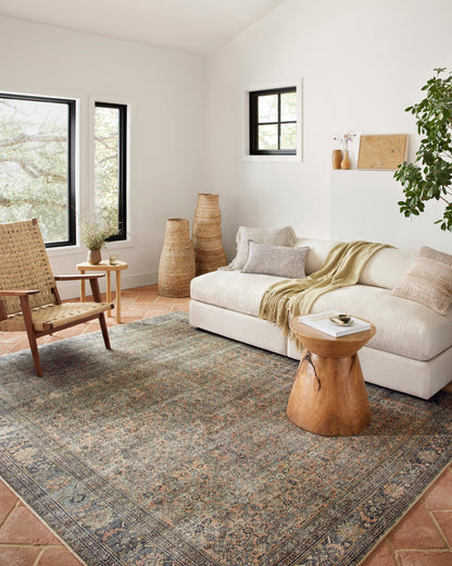 Sandrine Rug in Terracotta/Multi