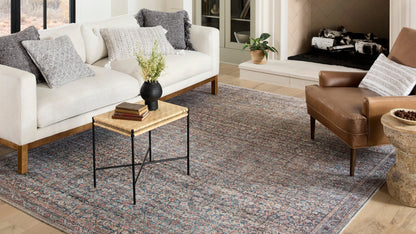 Sandrine Rug in Denim/Multi