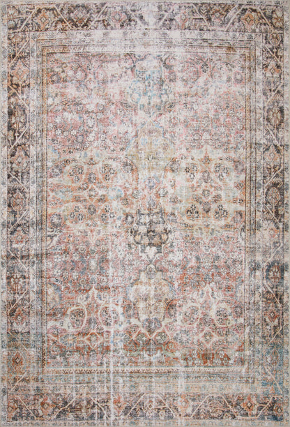 Sandrine Rug in Sunset/Charcoal