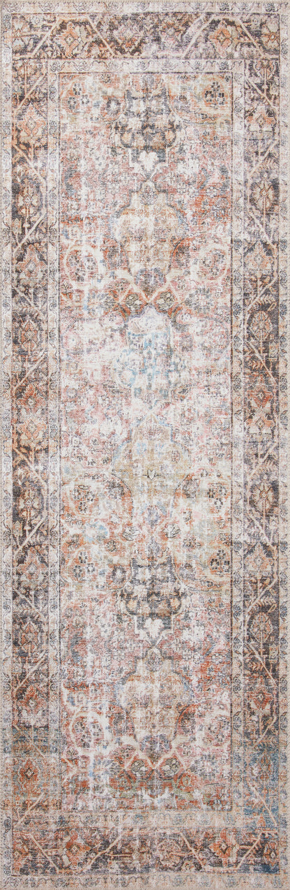 Sandrine Rug in Sunset/Charcoal