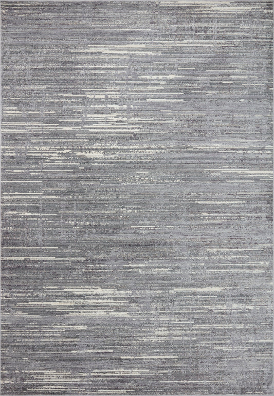 Leighton Rug in Grey/Ivory