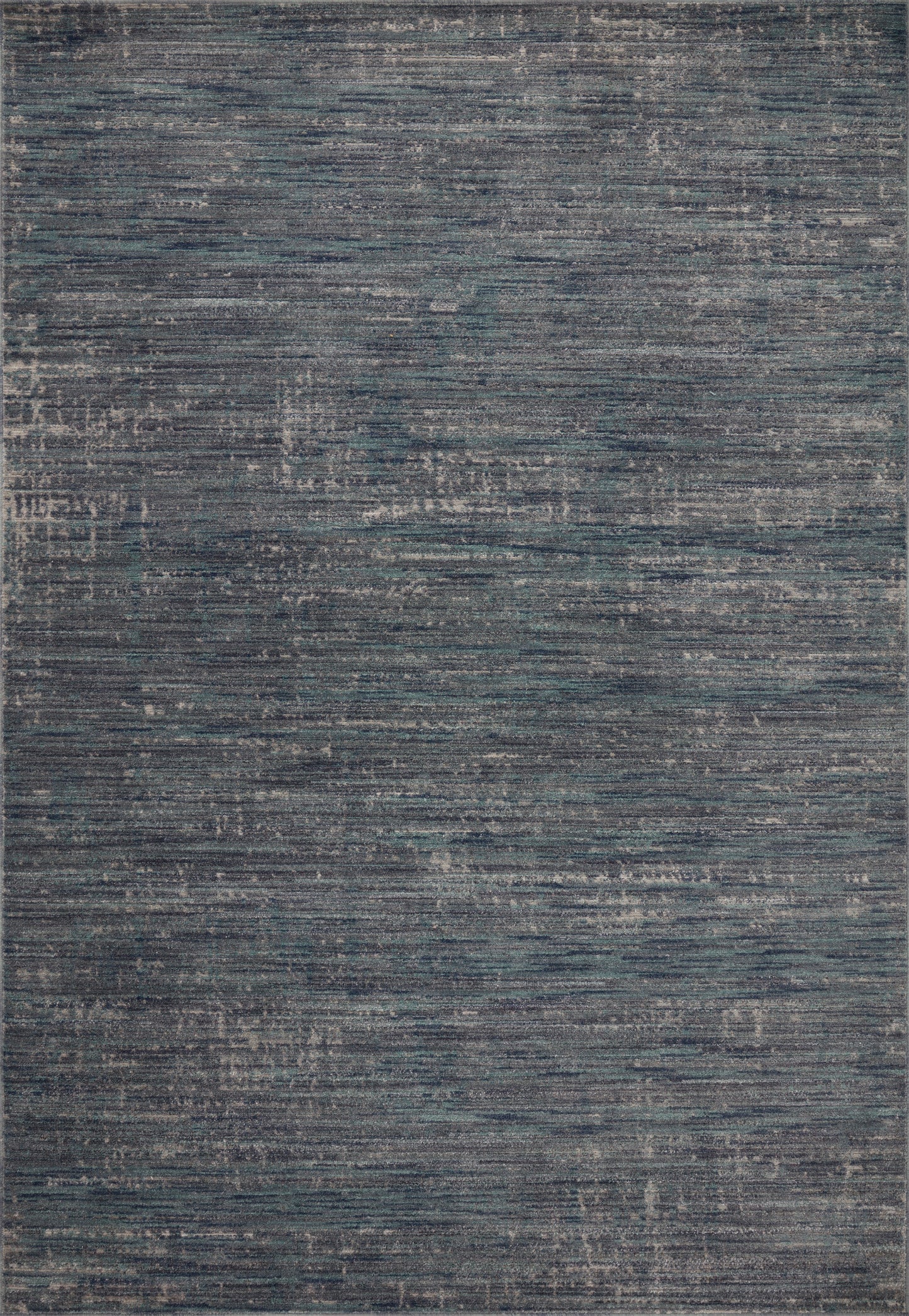 Leighton Rug in Ocean/Grey