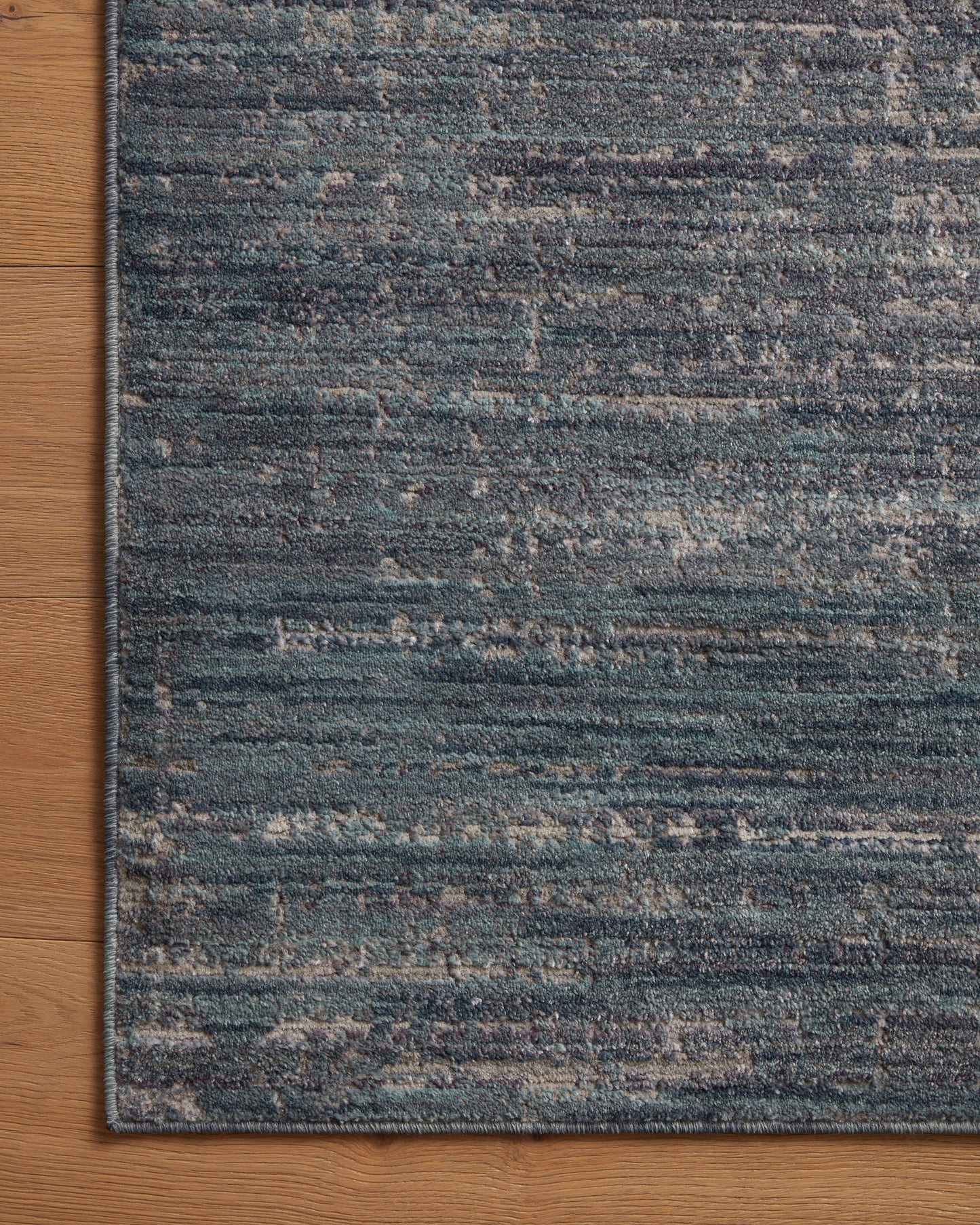 Leighton Rug in Ocean/Grey
