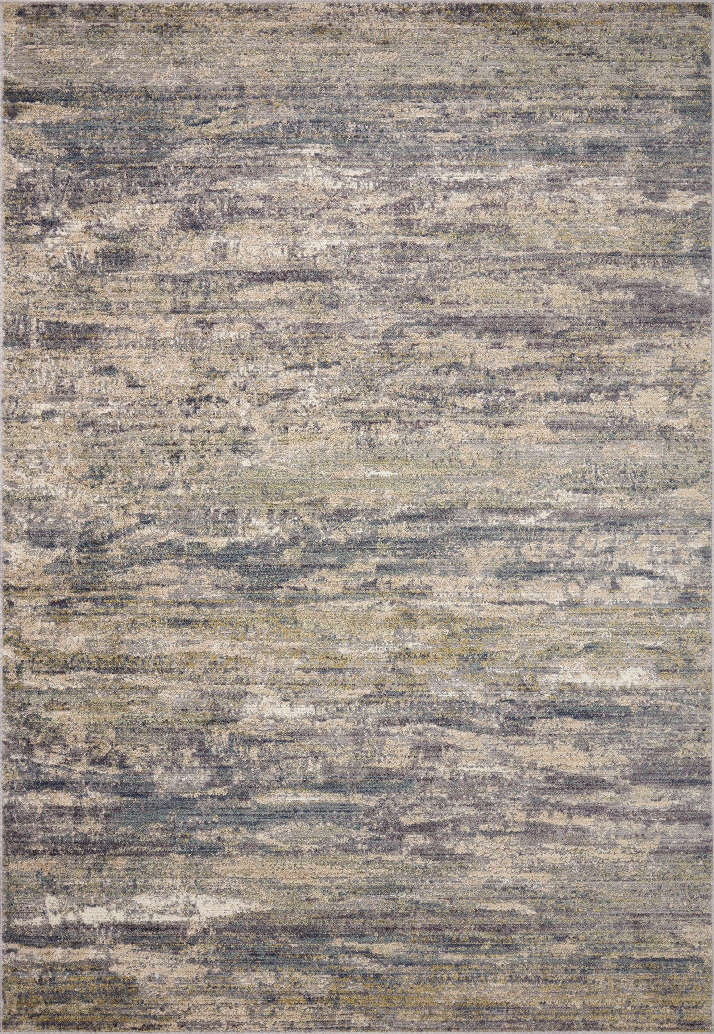 Leighton Rug in Granite/Ocean