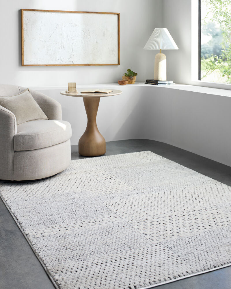 Architect Rug in Washed Grey