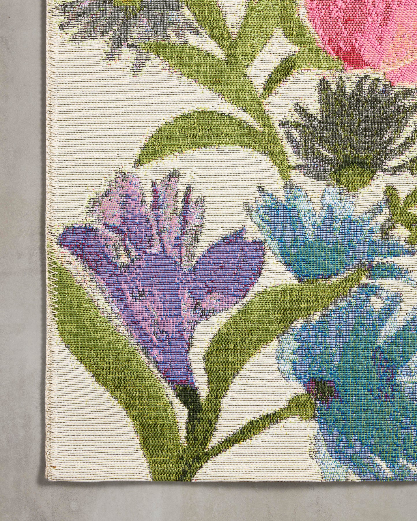 Bouquet Rug in Ivory/Multi