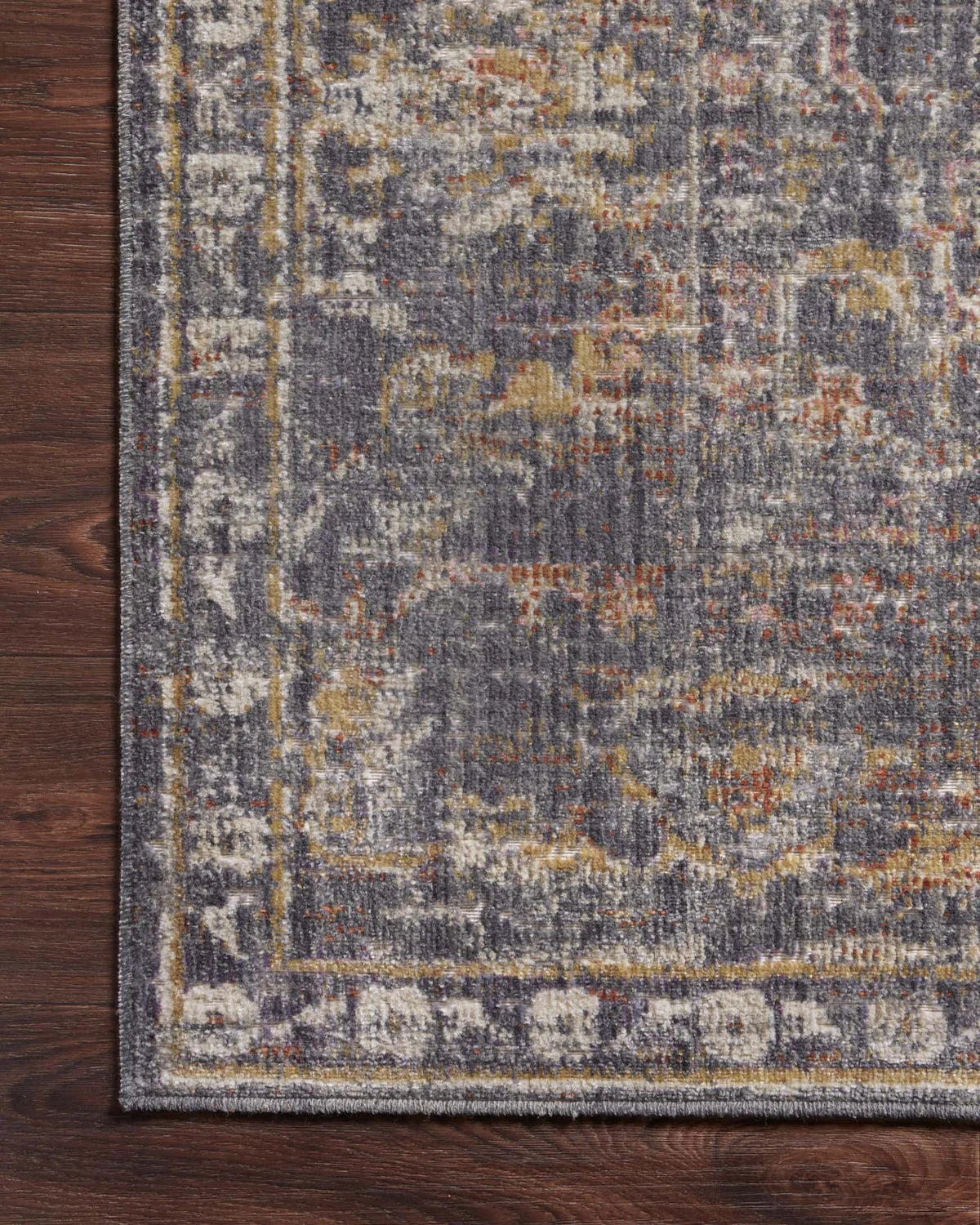 Beatrice Rug in Graphite/Multi