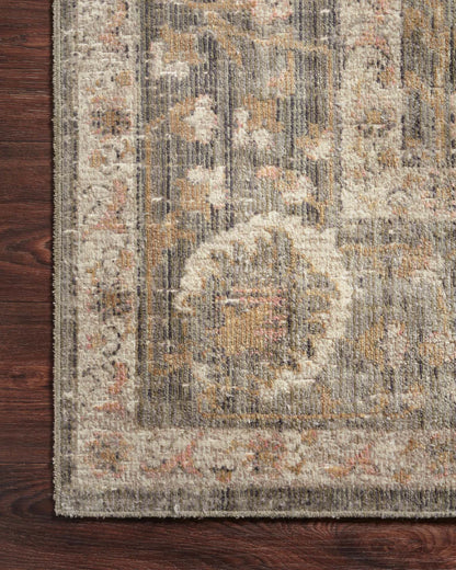 Beatrice Rug in Sage/Blush