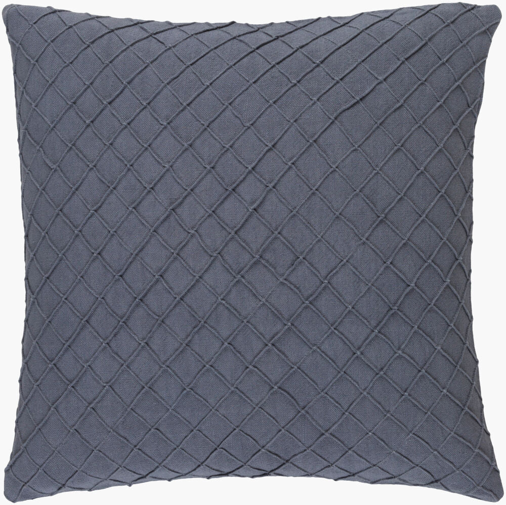 Beverly Diamond Cushion in Dark Grey