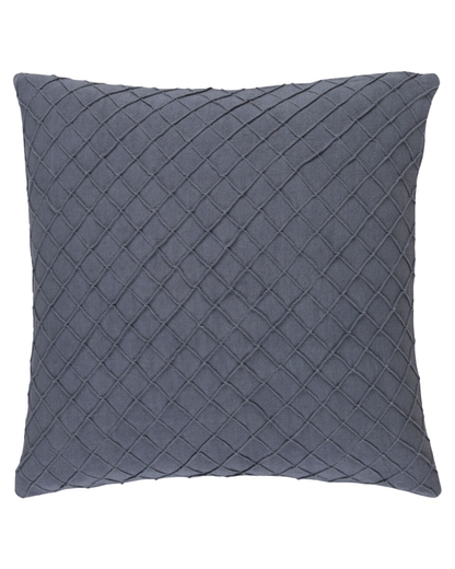 Beverly Diamond Cushion in Dark Grey