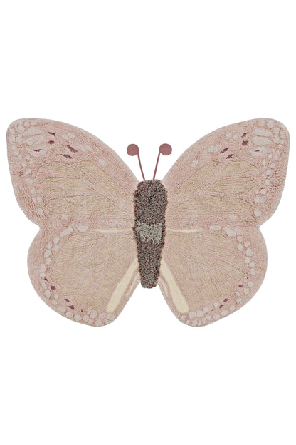 Washable Rug Butterfly