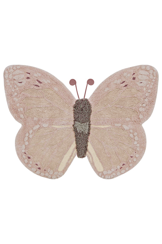 Washable Rug Butterfly