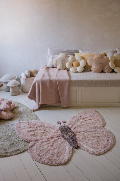 Washable Rug Butterfly
