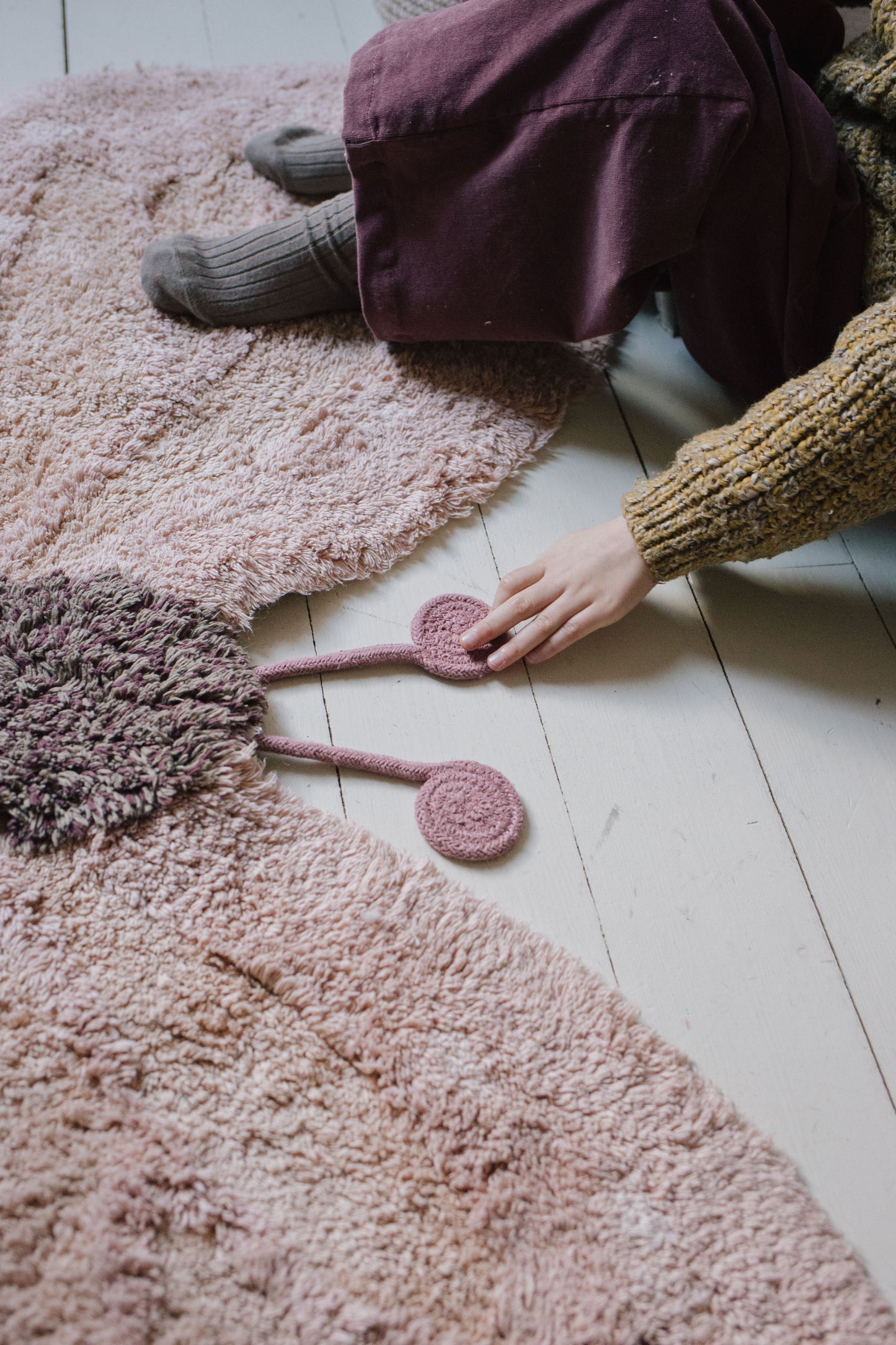 Washable Rug Butterfly