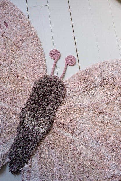 Washable Rug Butterfly