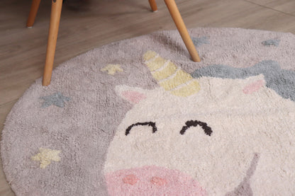 Washable Rug Unicorn